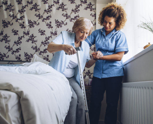 Stay at Home & Minimize Falls with Home Care Support