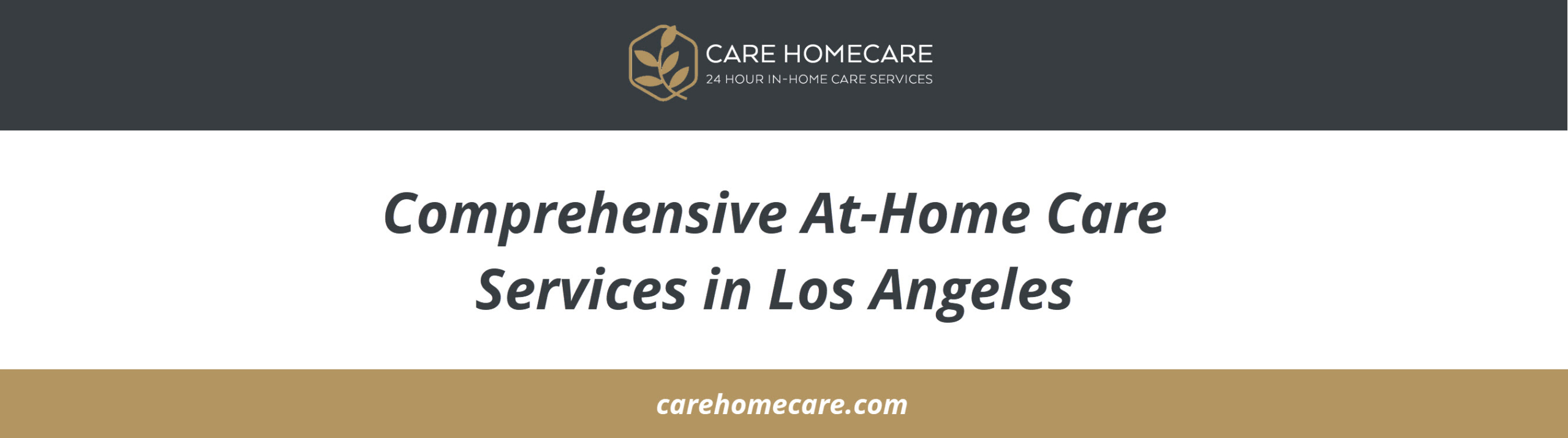 CARE Homecare offers personalized at-home services across Los Angeles, promoting comfort, safety and independence for seniors.