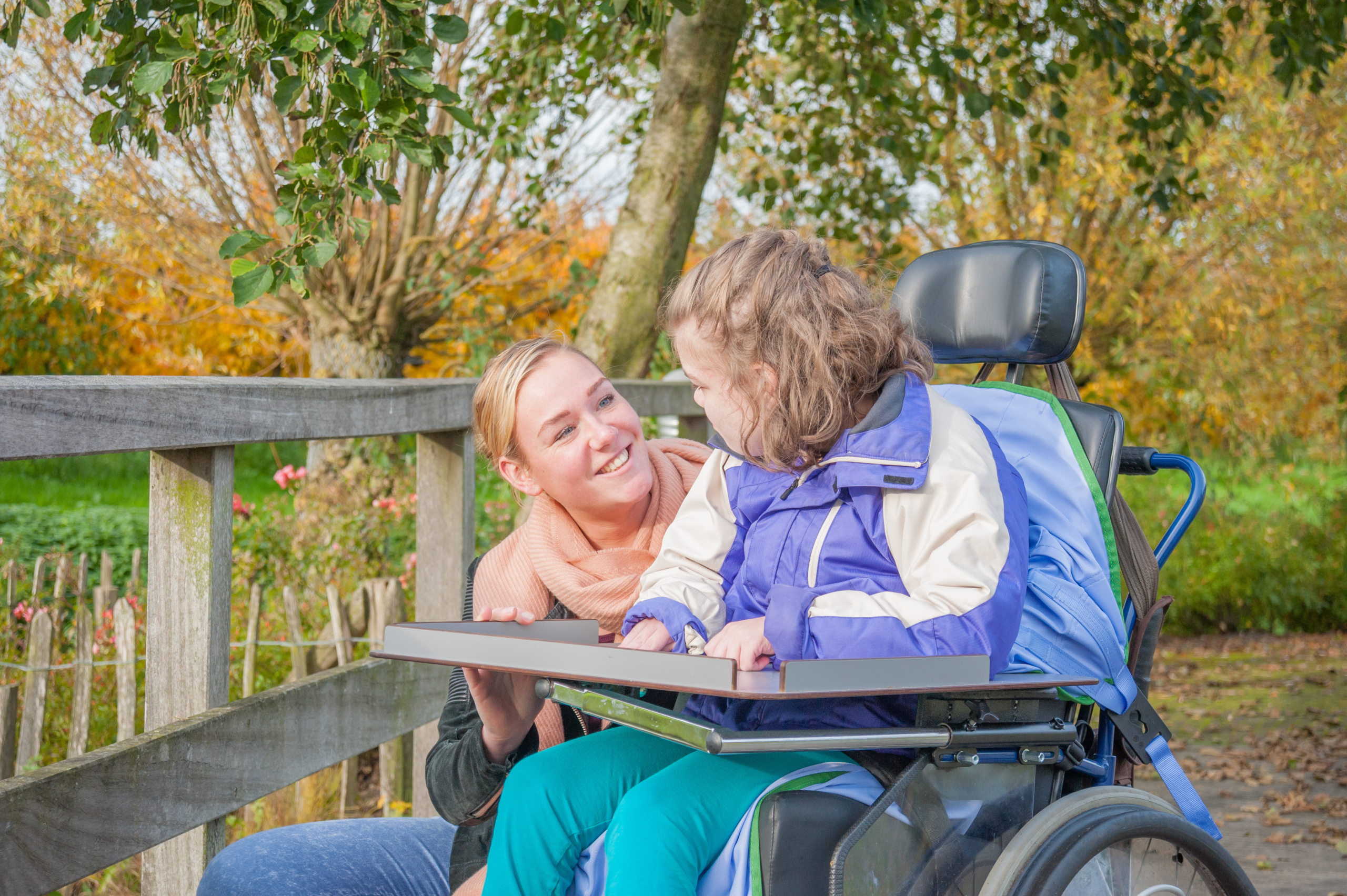 Caregiver with Special Needs Child