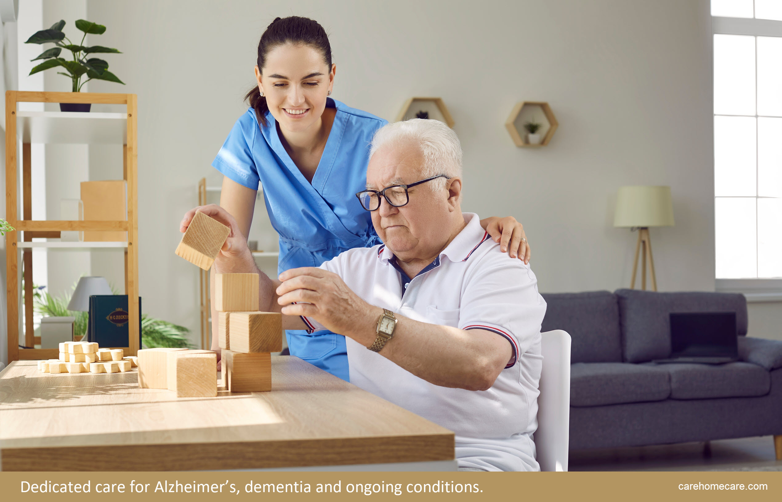 Dedicated care for Alzheimer’s, dementia and ongoing conditions