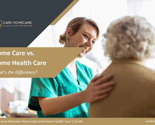 Home Care vs. Home Health Care