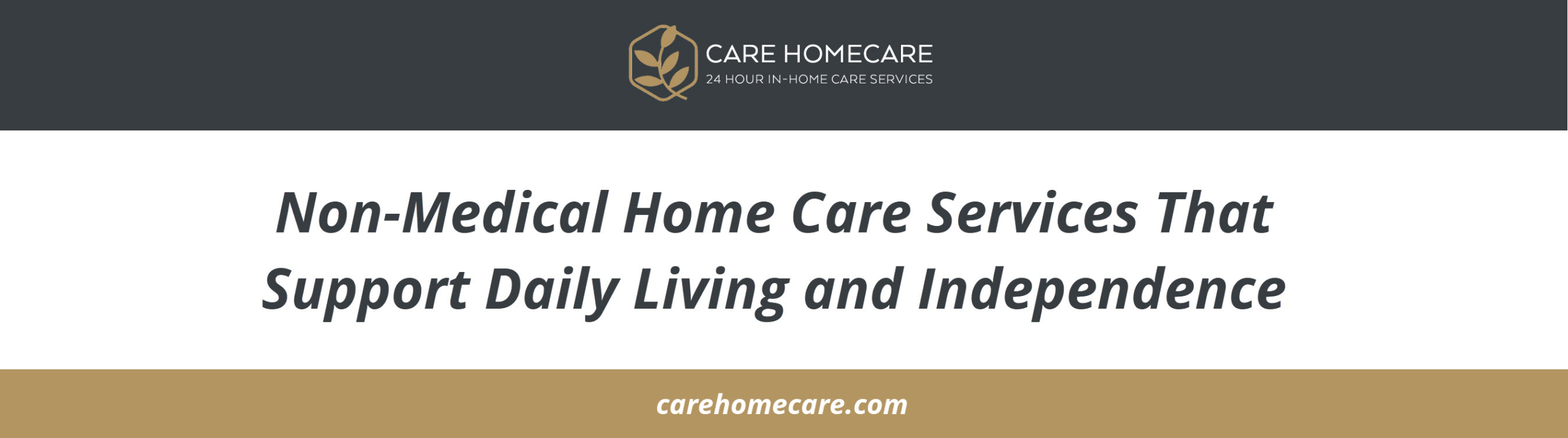 Home care helps with daily activities like bathing, dressing and companionship to support safety and independence.