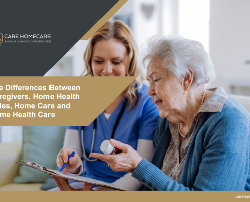 The Differences Between Caregivers, Home Health Aides, Home Care and Home Health Care