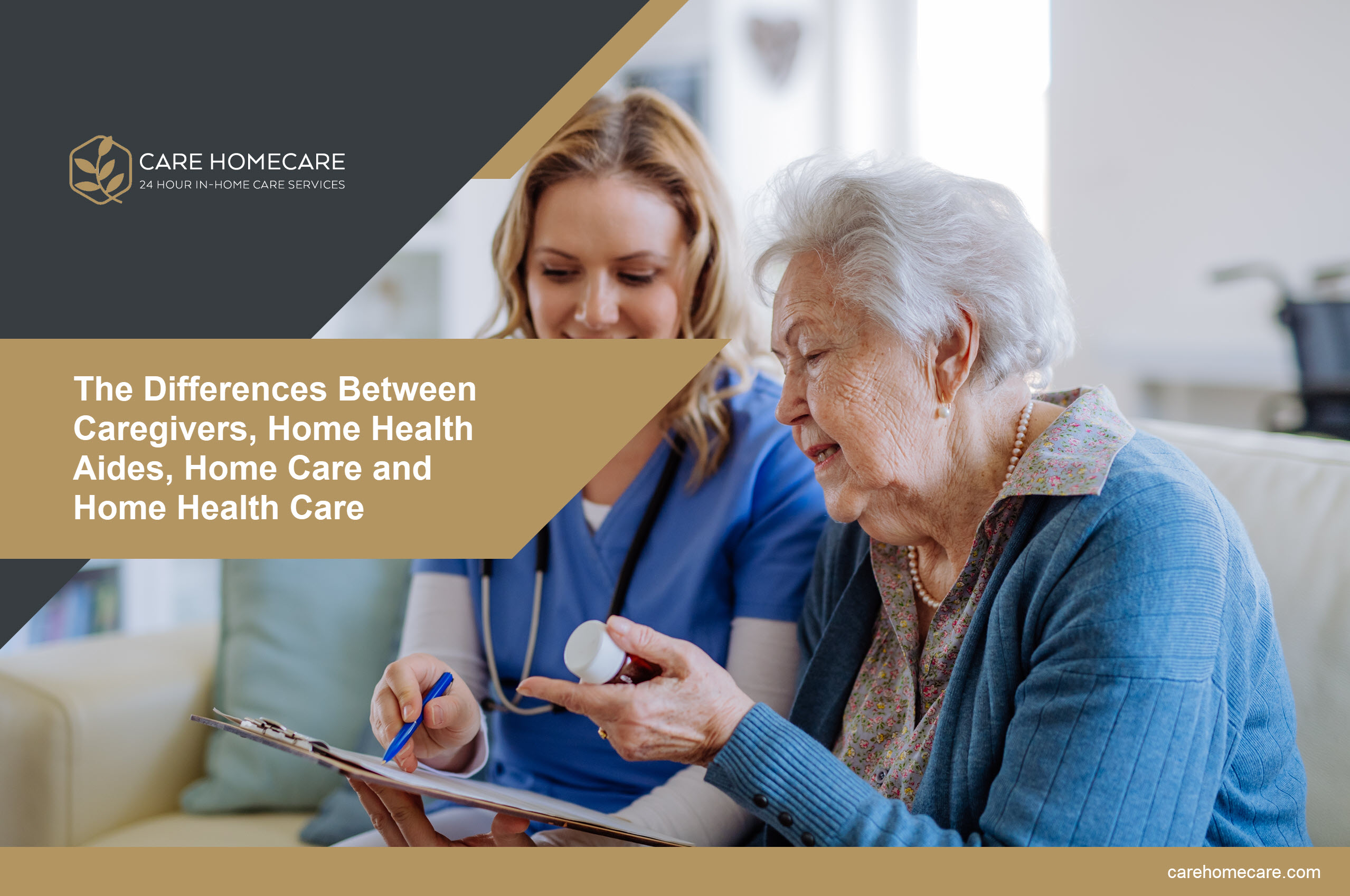 The Differences Between Caregivers, Home Health Aides, Home Care and Home Health Care