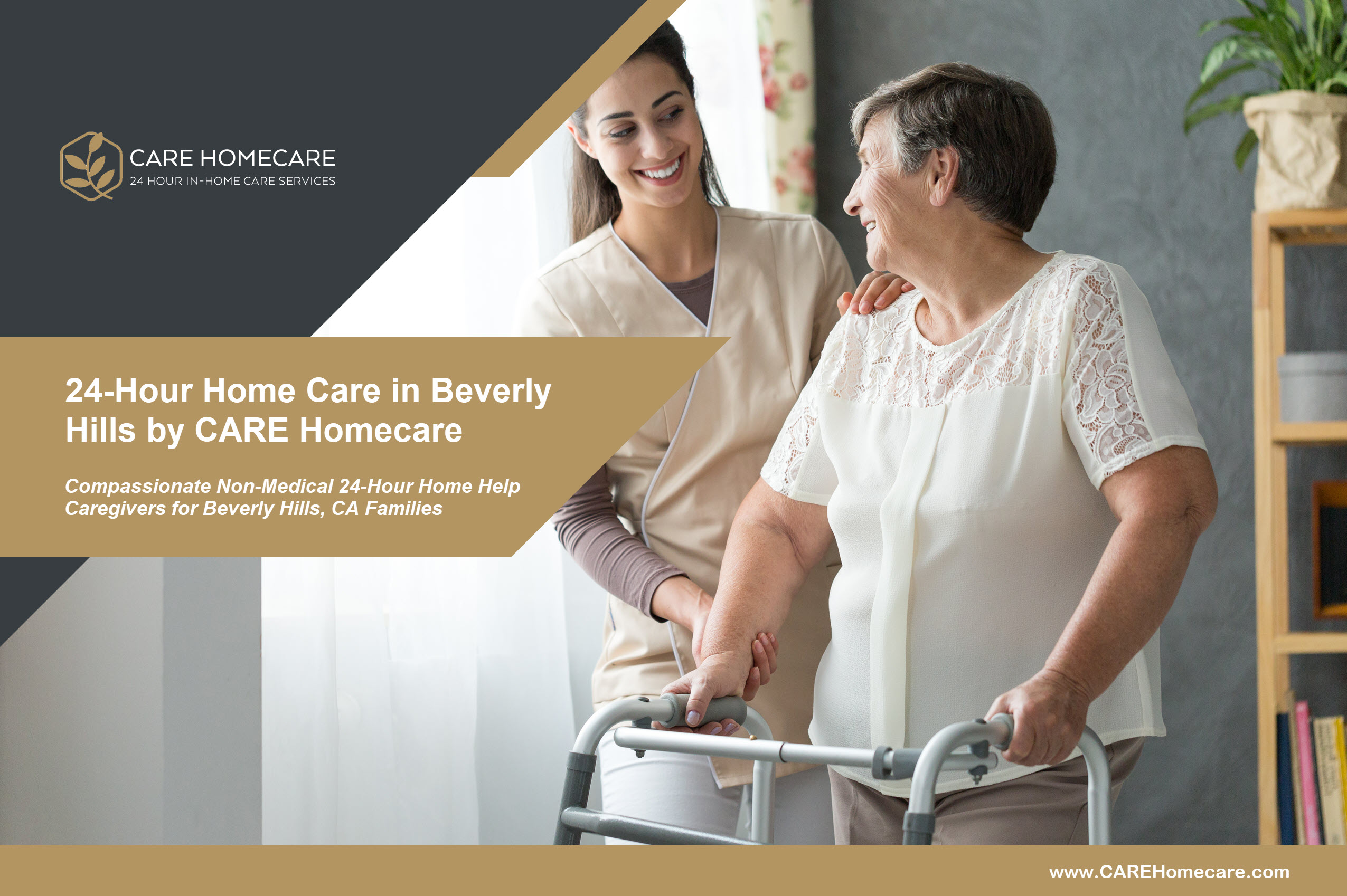Care Homecare's 24-Hour Home Care Services for Beverly Hills Families