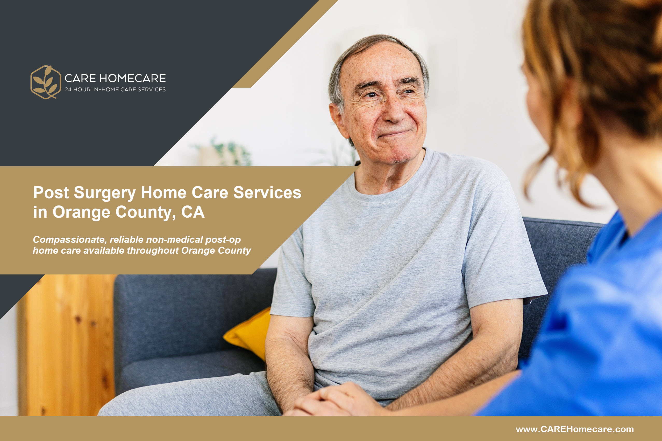 After Surgery Home Care Services Offered by CARE Homecare in Orange County, CA