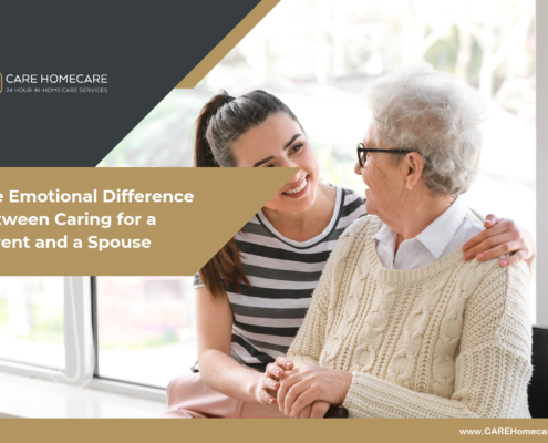 The Emotional Difference Between Caring for a Parent and a Spouse