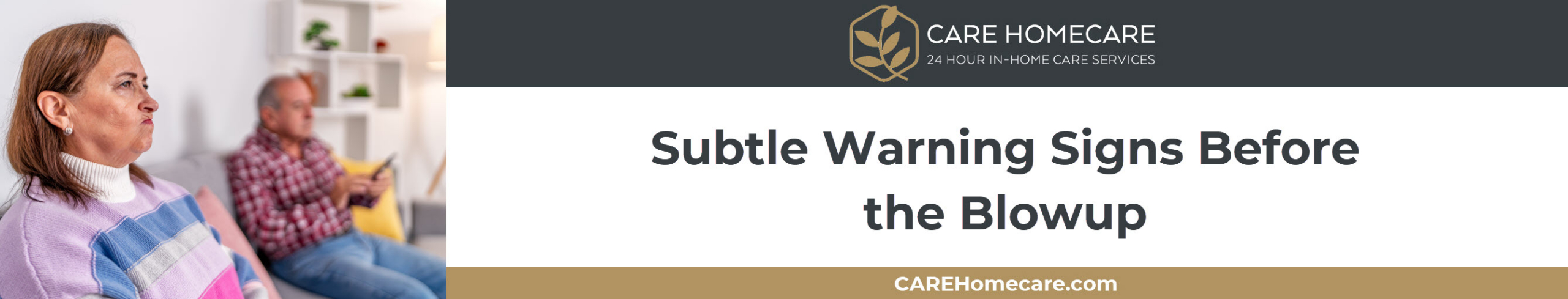 This section includes early emotional and behavioral signs of caregiver resentment such as irritability, withdrawal, and feeling trapped.