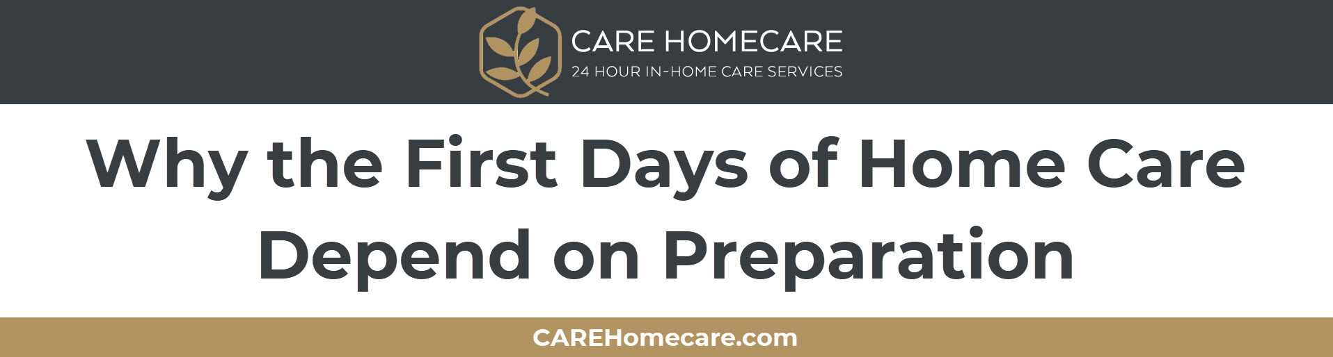 Why home preparation matters before professional home care starts, covering caregiver readiness, supply organization, safety and a smoother first day.